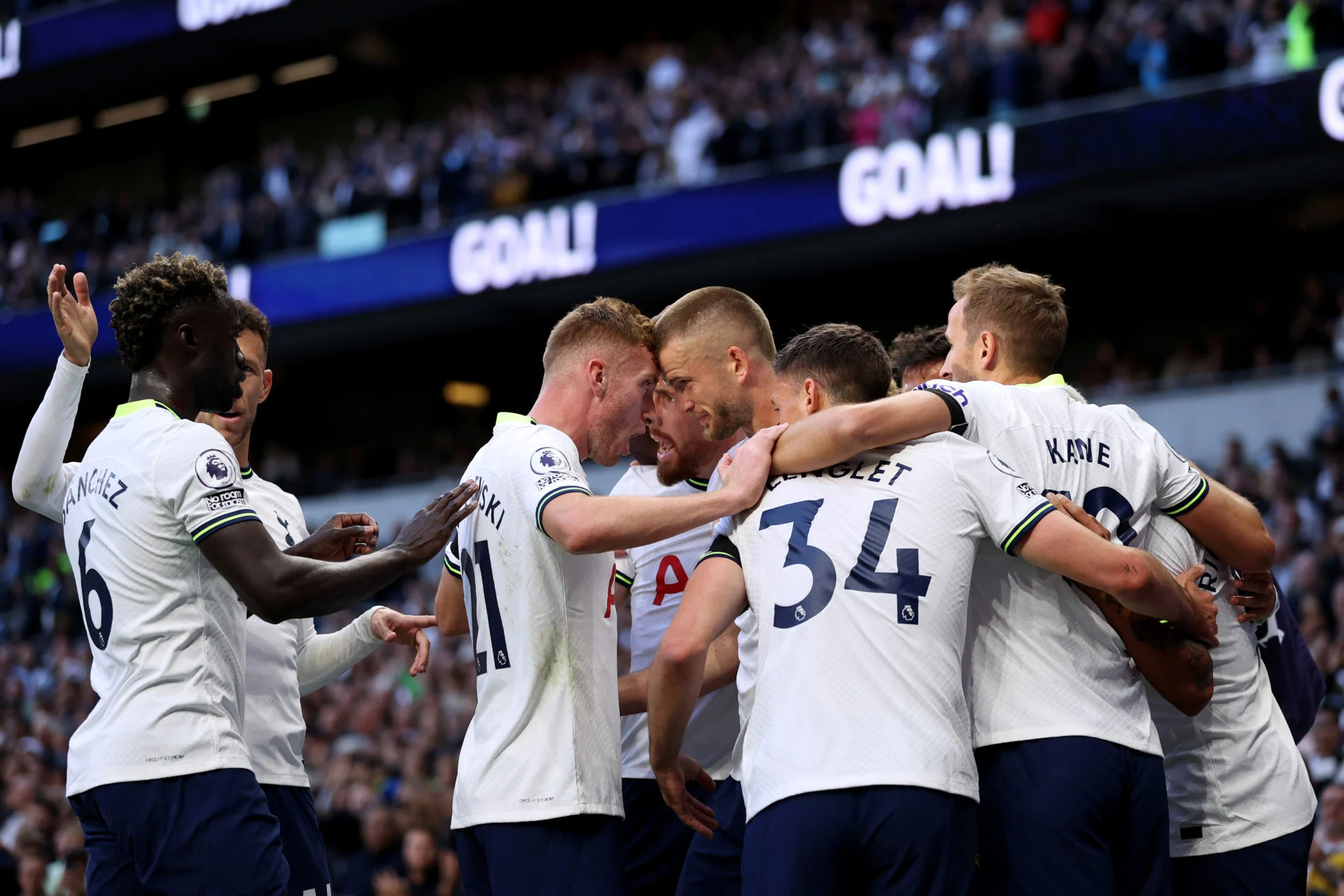 Tottenham confirmed XI against Everton in Premier League